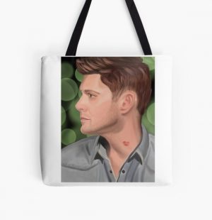 Dean Winchester Portrait All Over Print Tote Bag RB2409 product Offical Supernatural Merch